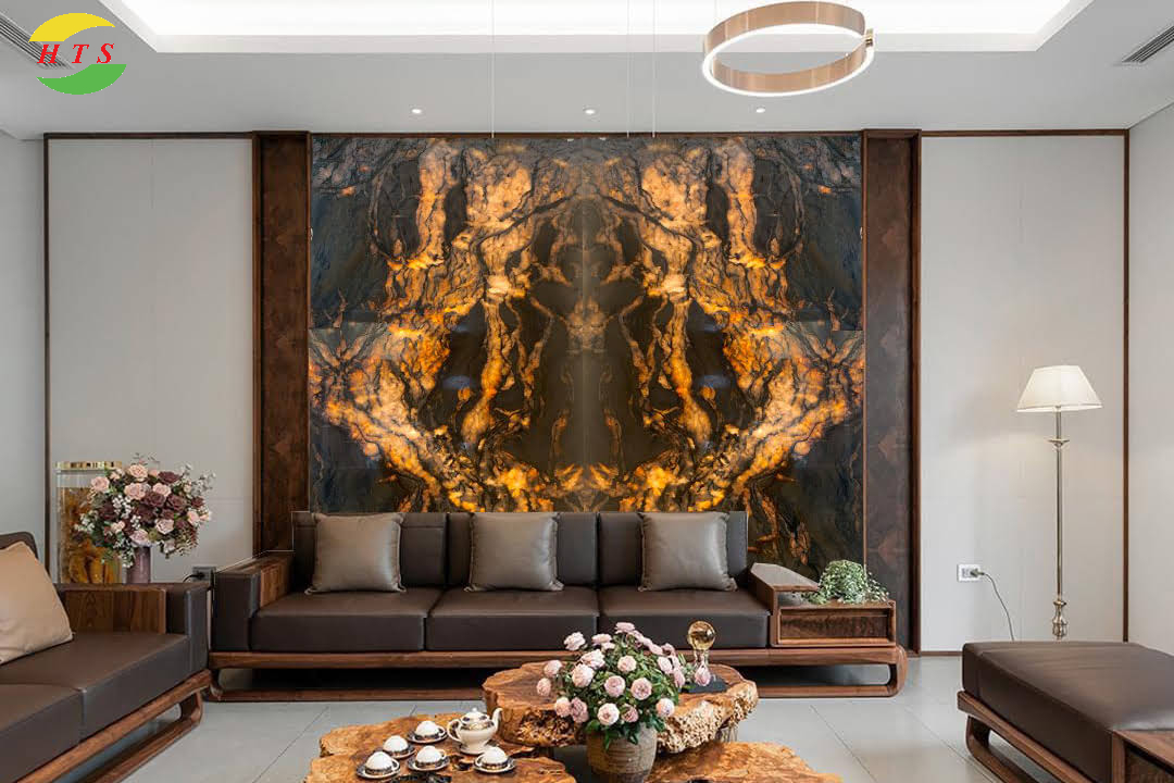 tranh đá bookmatch